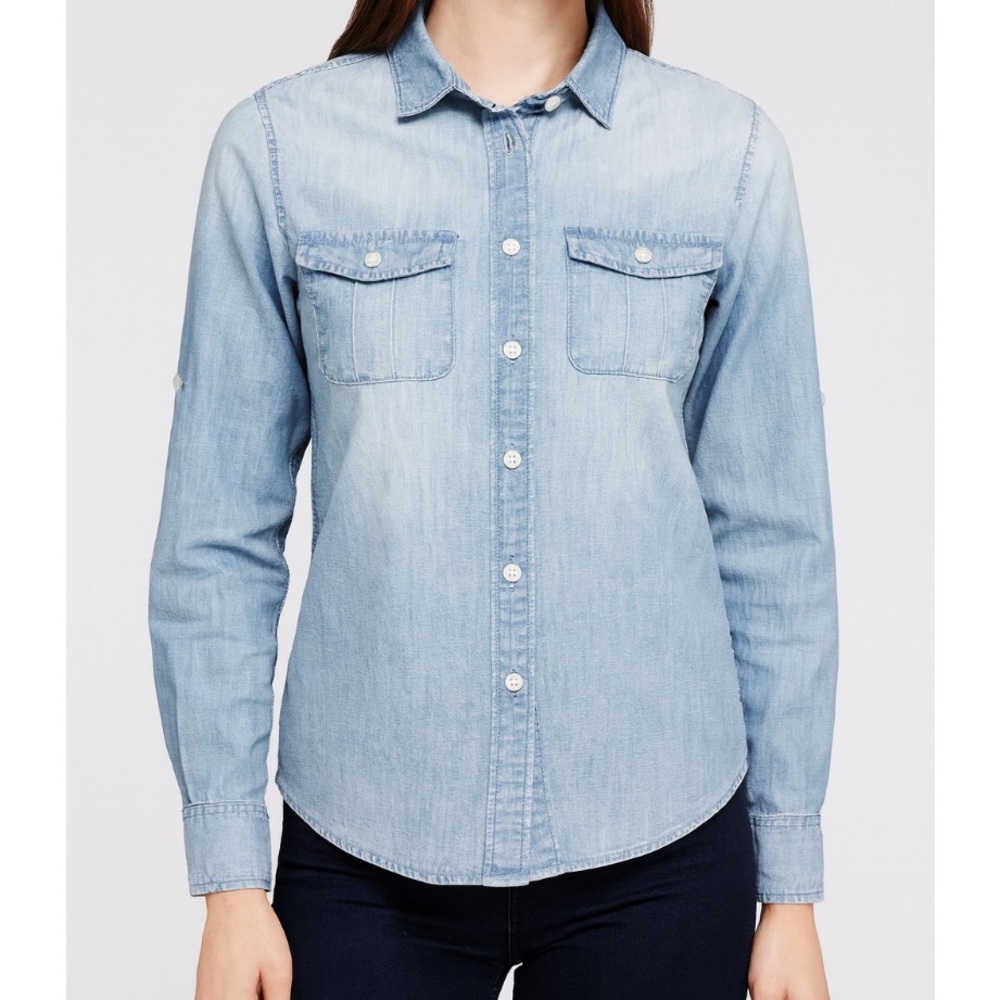 J. Crew Light Blue Button Down Shirt